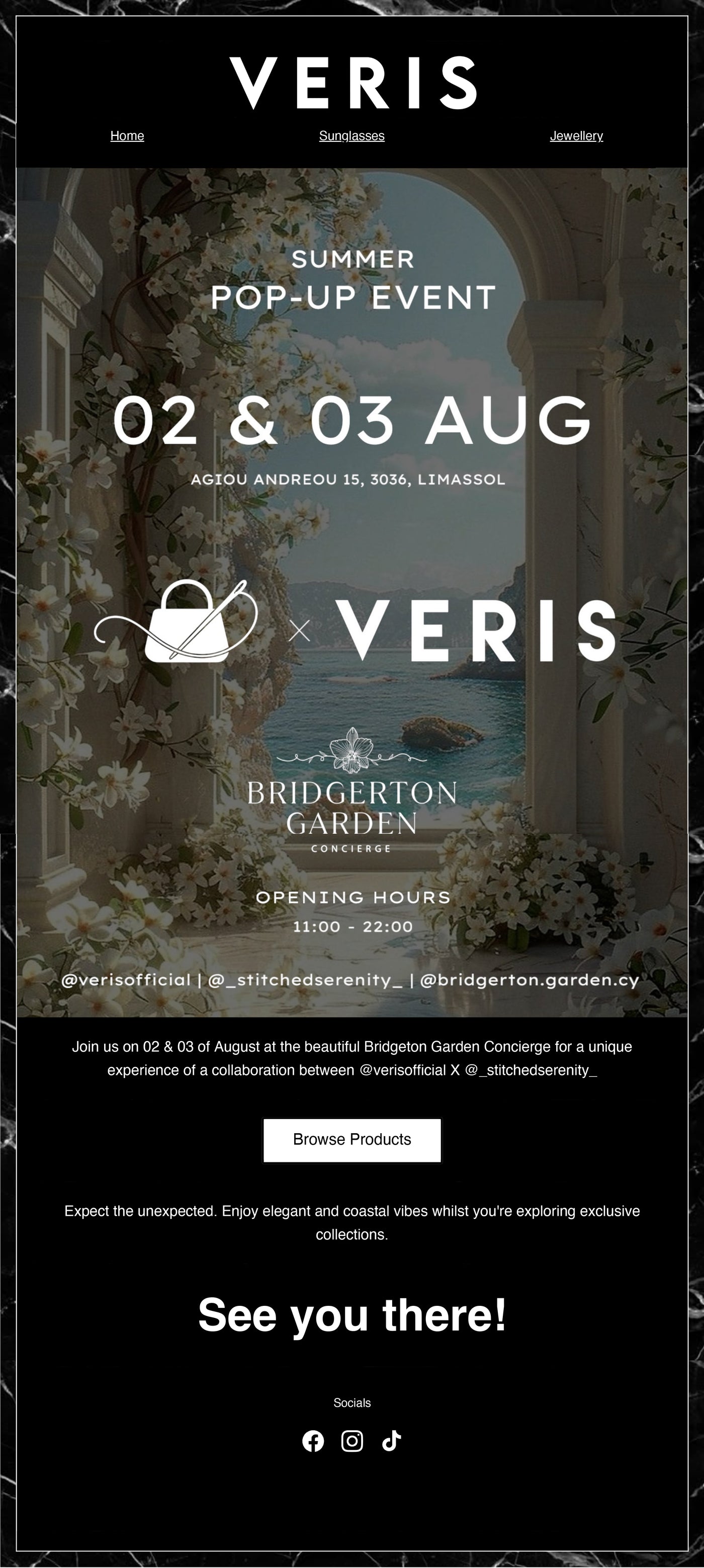 Veris Official email design